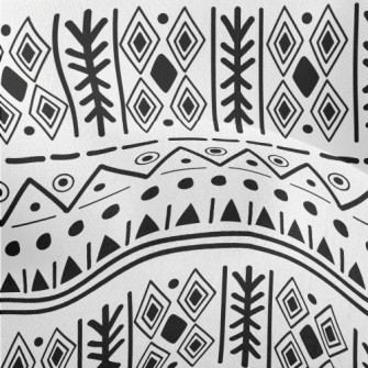 Mysterious Ethnic Pattern Lightweight Performance Linen
