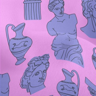 Greek Statues Lightweight Performance Linen