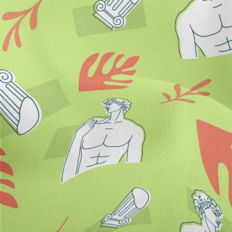 Ancient Greek Bodybuilders Lightweight Performance Linen
