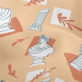 Greek People Statues Lightweight Performance Linen