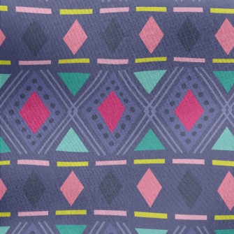 Gorgeous Geometric Changes Jersey Backed Fleece