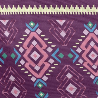 Nostalgic Ethnic Totem Pongee