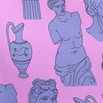 Greek Statues Pongee