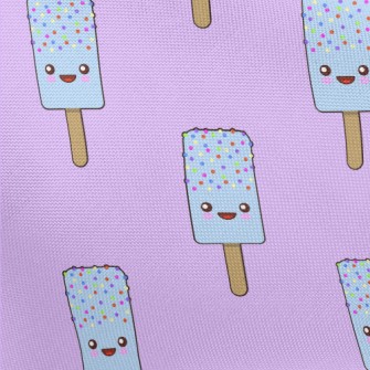 Cute Colorful Bean Popsicle Pongee