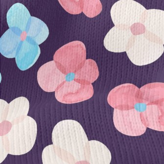 Cute Color Flowers Stretch Jersey