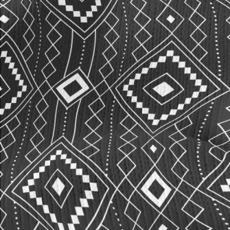 Simple Diamond Arrangement Stretch Jersey