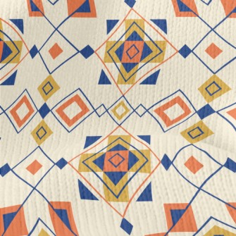 Colorful And Changing Geometry Stretch Jersey