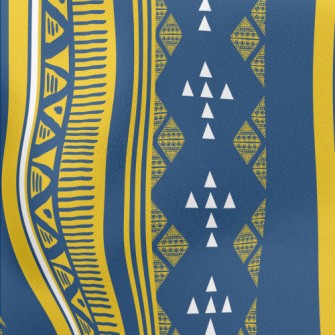 Ethnic Geometric Totem Lightweight Cotton Poplin