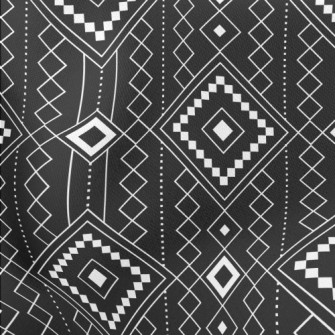 Simple Diamond Arrangement Lightweight Cotton Poplin