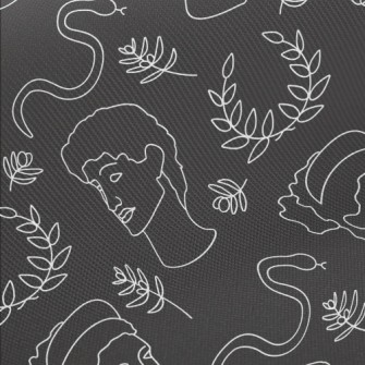 Ancient Greek Gods Midweight Cotton Poplin