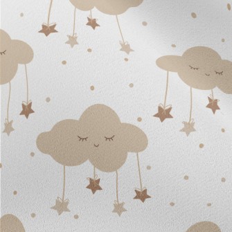 Clouds Dotted With Falling Sta Chiffon