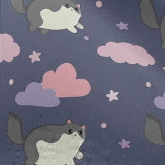 Kitten On The Cloud Chiffon