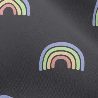 Simple Colorful Rainbow Chiffon