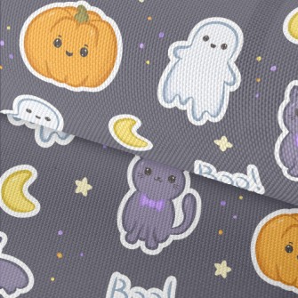 Super Cute Halloween Pumpkin Waterproof Oxford