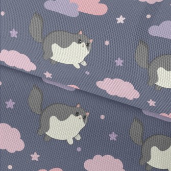 Kitten On The Cloud Waterproof Oxford