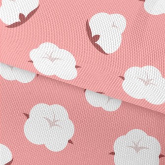 Fluffy Soft Flowers Waterproof Oxford