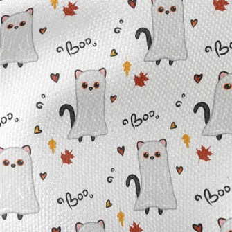 Dress Up The Ghost Black Cat Waterproof Canvas