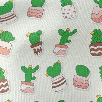 Succulent Cactus Potted Plants Waterproof Canvas