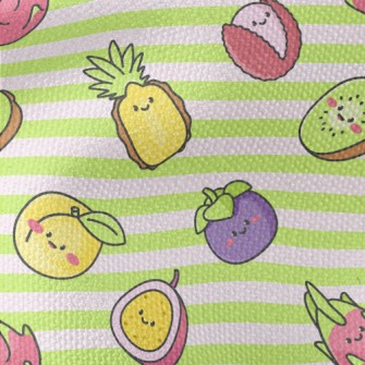 Cute And Rich Fruits Waterproof Canvas