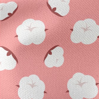 Fluffy Soft Flowers Waterproof Canvas
