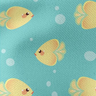 Ocean Love Fish Waterproof Canvas