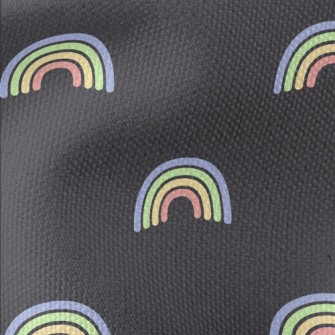 Simple Colorful Rainbow Waterproof Canvas