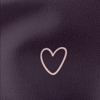 Hollow Mini Heart Waterproof Canvas