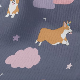 Starry Sky Unicorn Corgi Terry
