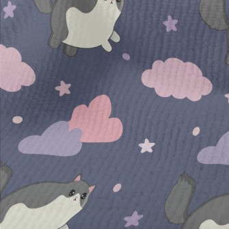 Kitten On The Cloud Terry