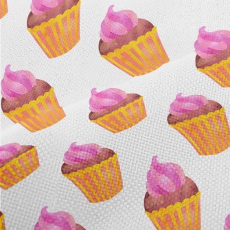 Chocolate Cup Cake Performance Linen