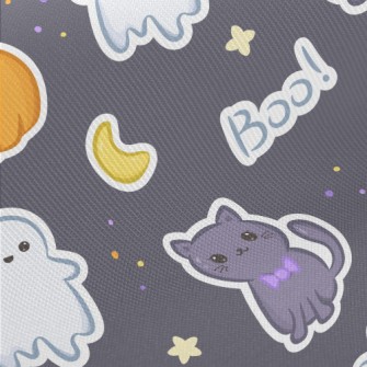 Super Cute Halloween Pumpkin Twill