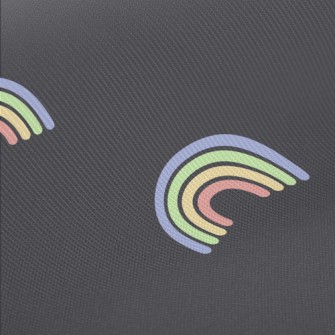 Simple Colorful Rainbow Twill