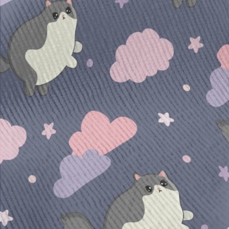 Kitten On The Cloud Standard Corduroy