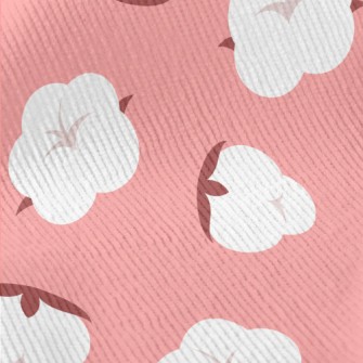 Fluffy Soft Flowers Standard Corduroy