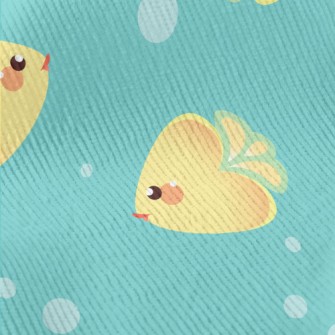 Ocean Love Fish Standard Corduroy