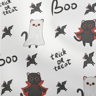 Halloween Black Cat Bat Dobby