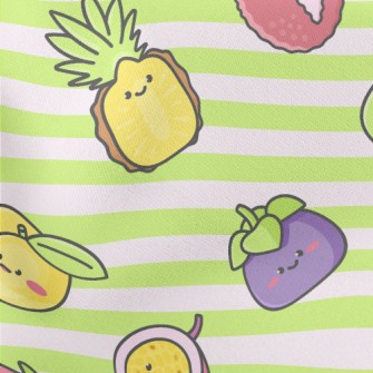 Cute And Rich Fruits Stretch Ponte