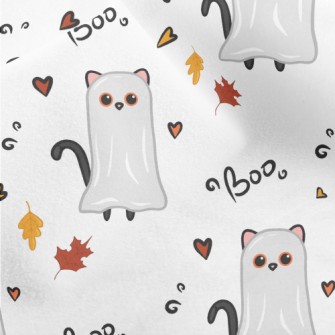 Dress Up The Ghost Black Cat Micro Fleece