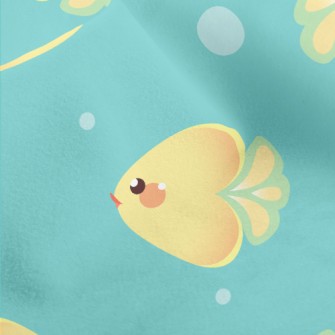 Ocean Love Fish Micro Fleece