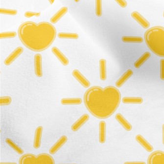 Cute Love Sun Micro Fleece