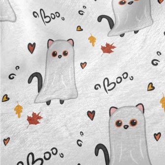 Dress Up The Ghost Black Cat Minky