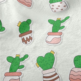 Succulent Cactus Potted Plants Minky