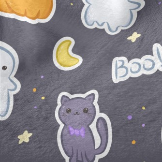 Super Cute Halloween Pumpkin Minky