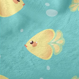 Ocean Love Fish Minky