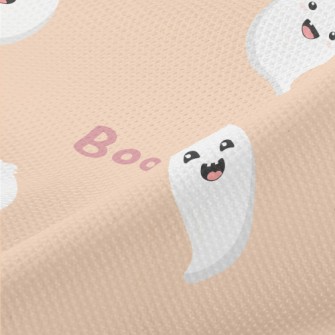 Cute Expression Ghost Piqué