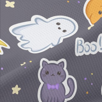 Super Cute Halloween Pumpkin Piqué