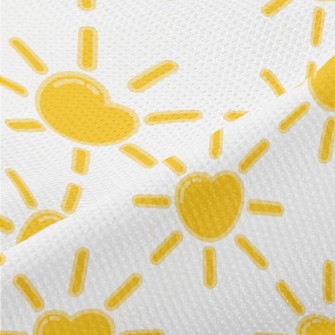 Cute Love Sun Piqué