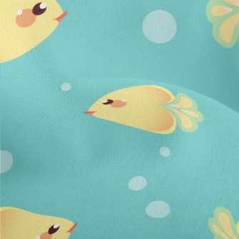 Ocean Love Fish Lightweight Performance Linen