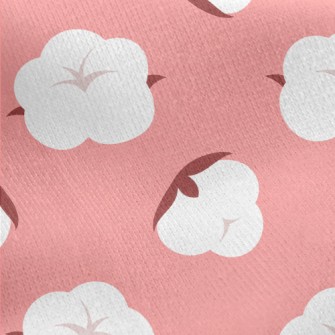 Fluffy Soft Flowers Jersey Backed Fleece