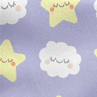 Close Your Eyes, Clouds And St Jersey Backed Fleece